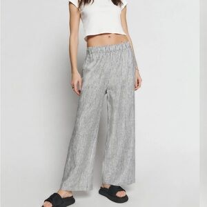 Reformation linen pants size M